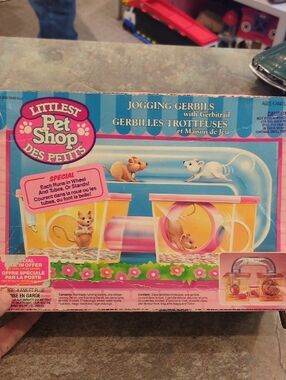 Littlest Pet Shop Jogging Gerbils Playset - 1992